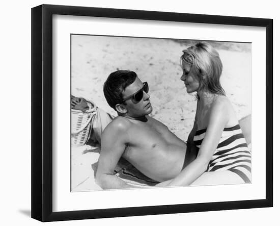 Jean-Louis Trintignant and Françoise Brion: Le Coeur Battant, 1960-Marcel Dole-Framed Photographic Print