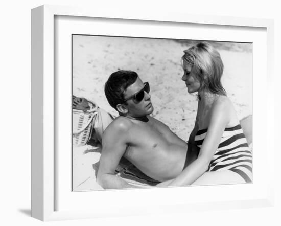 Jean-Louis Trintignant and Françoise Brion: Le Coeur Battant, 1960-Marcel Dole-Framed Photographic Print