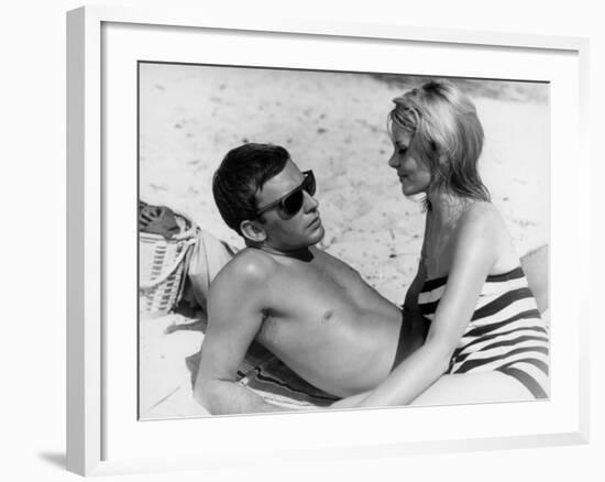 Jean-Louis Trintignant and Françoise Brion: Le Coeur Battant, 1960-Marcel Dole-Framed Photographic Print