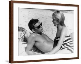 Jean-Louis Trintignant and Françoise Brion: Le Coeur Battant, 1960-Marcel Dole-Framed Photographic Print