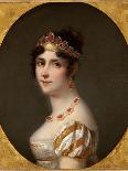 L'impératrice Joséphine reçoit à la Malmaison la visite du Tsar Alexandre Ier, à qui elle-Jean Louis Victor Viger du Vigneau-Giclee Print