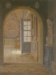 A Room in the Convent of the Petits Augustins (W/C on Paper)-Jean Lubin Vauzelle-Laminated Giclee Print
