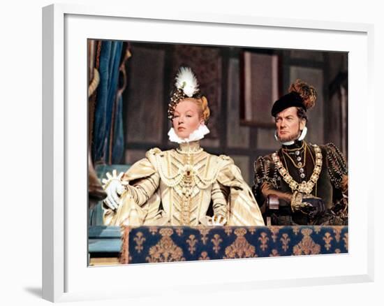 Jean Marais and Marina Vlady: La Princesse de Clèves, 1961-Marcel Dole-Framed Photographic Print