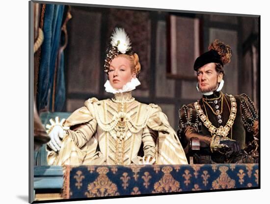 Jean Marais and Marina Vlady: La Princesse de Clèves, 1961-Marcel Dole-Mounted Photographic Print