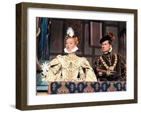 Jean Marais and Marina Vlady: La Princesse de Clèves, 1961-Marcel Dole-Framed Photographic Print