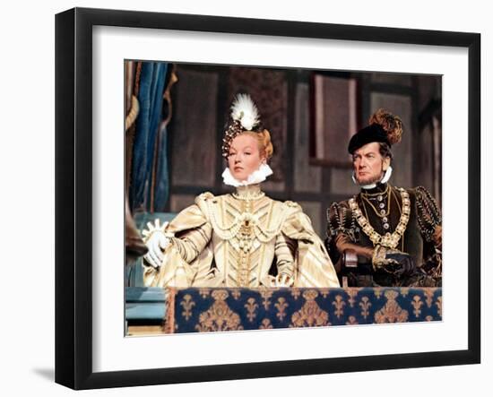 Jean Marais and Marina Vlady: La Princesse de Clèves, 1961-Marcel Dole-Framed Photographic Print