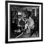 Jean Marais Painting His Selfportrait-Marcel Begoin-Framed Photographic Print