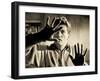 Jean Marais Playing the Part of Orpheus, 1950-null-Framed Premium Photographic Print