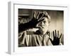 Jean Marais Playing the Part of Orpheus, 1950-null-Framed Photographic Print