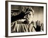Jean Marais Playing the Part of Orpheus, 1950-null-Framed Photographic Print