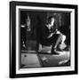 Jean Marais Reading the Newspaper-null-Framed Photographic Print