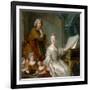 Jean-Marc Nattier and His Family-Jean-Marc Nattier-Framed Giclee Print