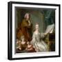 Jean-Marc Nattier and His Family-Jean-Marc Nattier-Framed Giclee Print