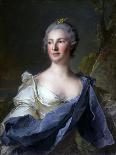 Mademoiselle De Migieu as Diana, 1742-Jean-Marc Nattier-Giclee Print
