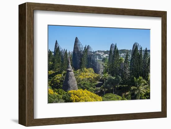 Jean-Marie Tjibaou Cultural Centre, Noumea, New Caledonia, Pacific-Michael Runkel-Framed Photographic Print