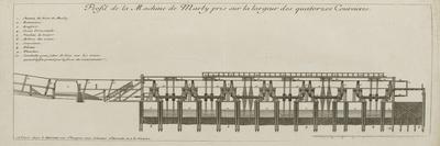 planche 47: plan général du château et des jardins de Clagny-Jean Mariette-Stretched Canvas