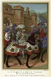 Louis XII, King of France, Riding Out with His Army to Chastise the City of Genoa, 24 April 1507-Jean Marot-Stretched Canvas