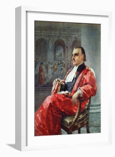 Jean-Martin Charcot August 1881-Eduardo Tofano-Framed Giclee Print