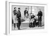 Jean Martin Charcot Demonstrating Hypnosis, 1879-null-Framed Giclee Print