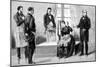Jean Martin Charcot Demonstrating Hypnosis, 1879-null-Mounted Giclee Print