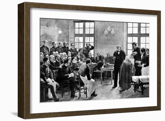 Jean Martin Charcot, French Neurologist and Pathologist, 1887-Pierre Andre Brouillet-Framed Giclee Print