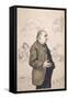 Jean-Martin Charcot French Neurologist with Some of His Patients Depicted in the Background-Paul Renouard-Framed Stretched Canvas