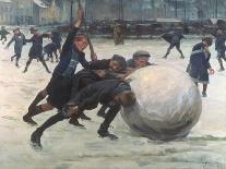 The Giant Snowball-Jean Mayne-Framed Giclee Print