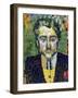 Jean Metzinger, 1906 (Oil on Paper)-Robert Delaunay-Framed Giclee Print