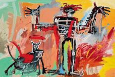 Untitled, 1981 (Basquiat Skull)-Jean-Michel Basquiat-Mounted Giclee Print