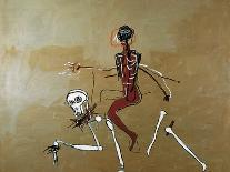 Tuxedo, 1982-83(detail)-Jean-Michel Basquiat-Framed Giclee Print