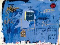 Boy and Dog in a Johnnypump, 1982-Jean-Michel Basquiat-Giclee Print