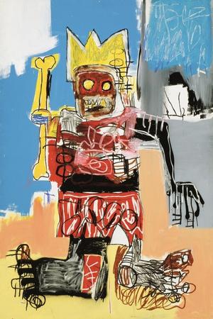 Jean Michel Basquiat "Fallen angel" HD print on canvas huge wall picture 20x24" 