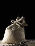 Sack of Coffee Beans with Coffee Beans in Scoop-Jean-Michel Georges-Photographic Print