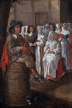 Wedding Scene Par Michelin, Jean (1623-1695). Oil on Canvas, Size : 76X52, , Private Collection-Jean Michelin-Giclee Print