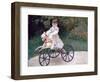 Jean Monet on a Mechanical Horse, 1872-Claude Monet-Framed Giclee Print