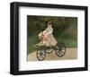 Jean Monet on his Hobby Horse, 1872-Claude Monet-Framed Art Print