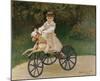 Jean Monet on his Hobby Horse, 1872-Claude Monet-Mounted Art Print