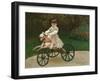 Jean Monet on His Hobby Horse, 1872-Claude Monet-Framed Giclee Print