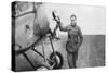 Jean Navarre, French Pilot, 1916-null-Stretched Canvas