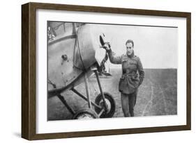 Jean Navarre, French Pilot, 1916-null-Framed Giclee Print