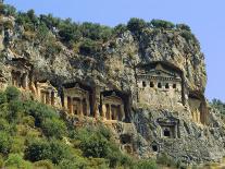 Lycian Rock Tombs, Dalyan, Turkey, Eurasia-Jean O'callaghan-Stretched Canvas