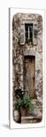 Doorway With Flowers-Jean Onesti-Stretched Canvas