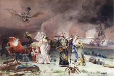 The Grasshopper and the Ant-Jean or Jehan Georges Vibert-Giclee Print