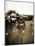 Jean Ors Experimenting with a Parachute at Juvisy, 12 February 1914-null-Mounted Photographic Print