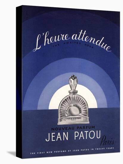 Jean Patou L'Heure Attendue, USA, 1930-null-Stretched Canvas