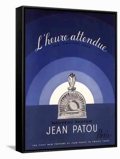 Jean Patou L'Heure Attendue, USA, 1930-null-Framed Stretched Canvas