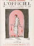 L'Officiel, August 1924 - Brumeuse-Jean Patou-Laminated Art Print