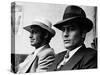 Jean-Paul Belmondo, Alain Delon, Borsalino, 1970-null-Stretched Canvas