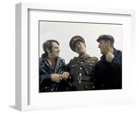 Jean-Paul Belmondo, Bourvil and David Niven: Le Cerveau, 1969-Marcel Dole-Framed Photographic Print