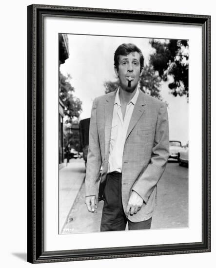 Jean-paul Belmondo. "That Man From Rio" 1964, "L' Homme De Rio" Directed by Philippe De Broca-null-Framed Photographic Print